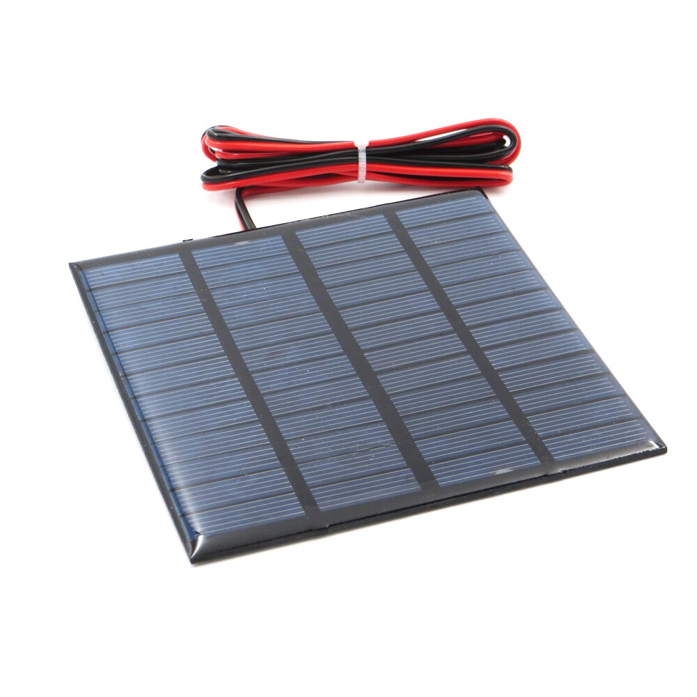 12 V 150mA 1.8W extend wire Solar Panel Polycrystalline Silicon DIY Battery Charger Small Mini Solar Cell cable toy Volt 12V