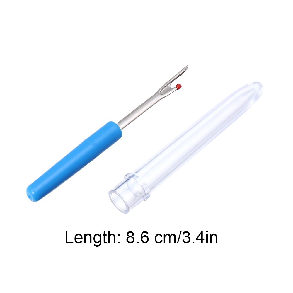 4 Pcs Stitch Remover With Plastic Handle Craft Thread Cutter Cross Seam Ripper Pointed Thread Remover DIY Needlework Sewing Tool