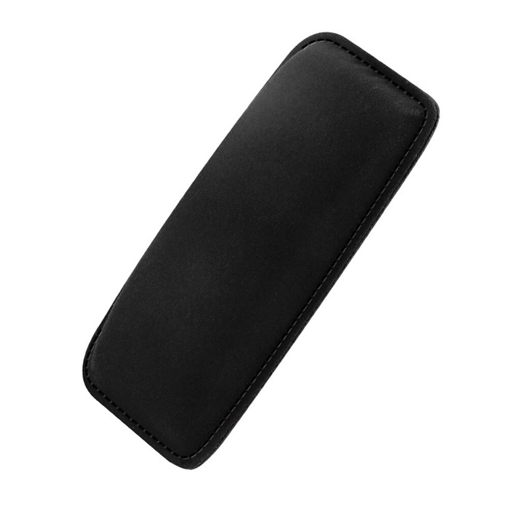 Auto Universele Zitkussen Voet Ondersteuning Kussen Been Ondersteuning Knie Pad Dij Ondersteuning Kussen Auto Zitkussens Turn Bont Been kussen: Black