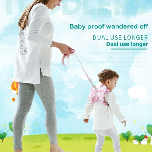 Toddler Kids Baby Safety Harness Leash Anti Lost Backpack Strap Bag For Walking