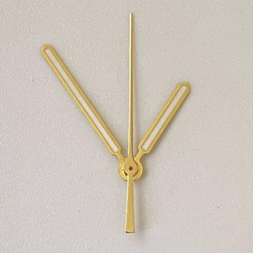 Punteros de reloj A P, juego de manecillas luminosas verdes para NH35/NH36, accesorios de relojes modificados con movimiento automático: Amarillo fluorescente
