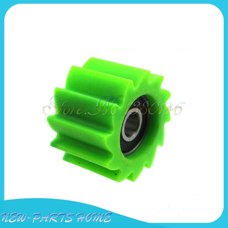 Green Chain Roller Tensioner Pulley Wheel Guide For Kawasaki KX450F KX250F 2006