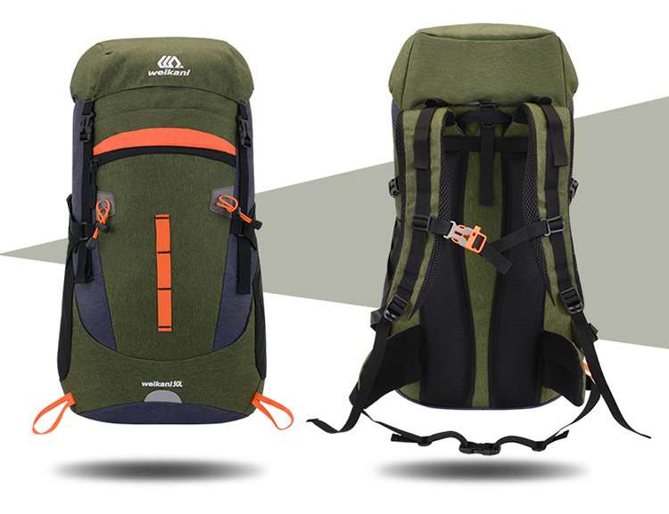 Hoge Capaciteit 80L Outdoor Camouflage Wandelen Dagrugzakken Bergbeklimmen Rugzakken Waterdichte Militaire Tassen Voor Mannen Reizen Kamperen Jagen Trekking Klimmen Rugzak,Black