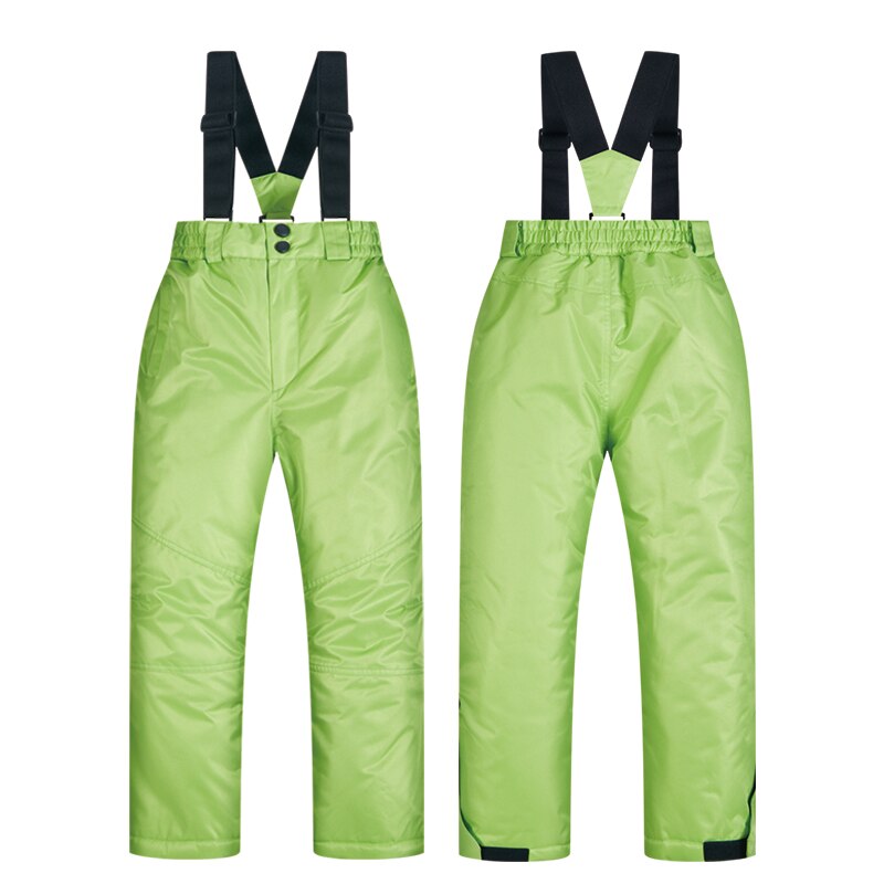 Pantalon de Ski pour enfant, coupe-vent épais, imperméable, pour fille et garçon, vêtement d'hiver pour le Snowboard et le Ski
