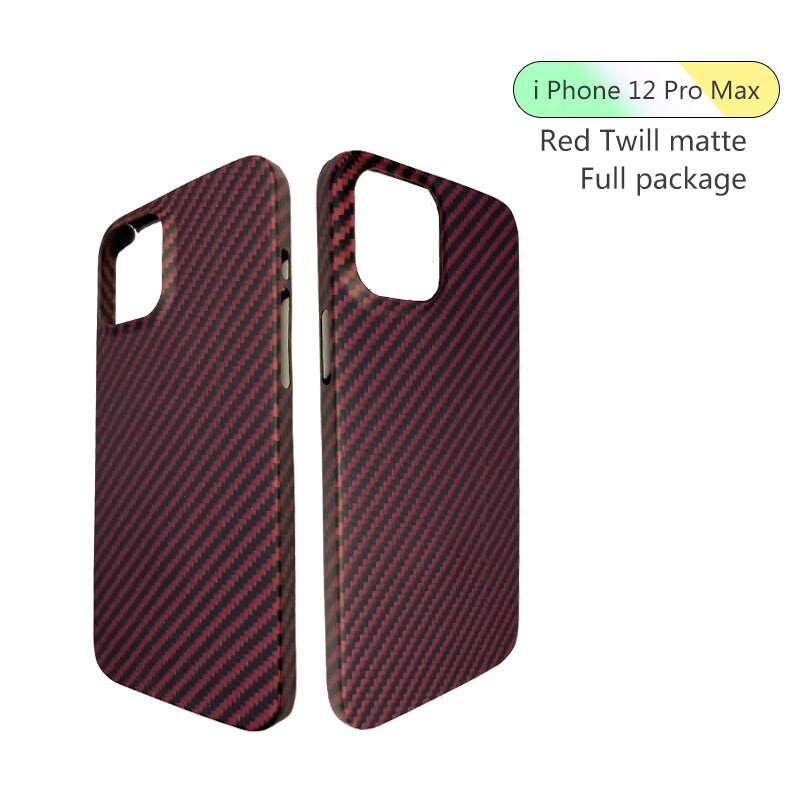 Aramid Fiber Carbon Fiber Case Voor Iphone 12Mini 、 Iphone 12 、 12 Pro 、 12Pro Max Gevallen Matte Aramid Fiber Ultra Dunne Telefoon Cover