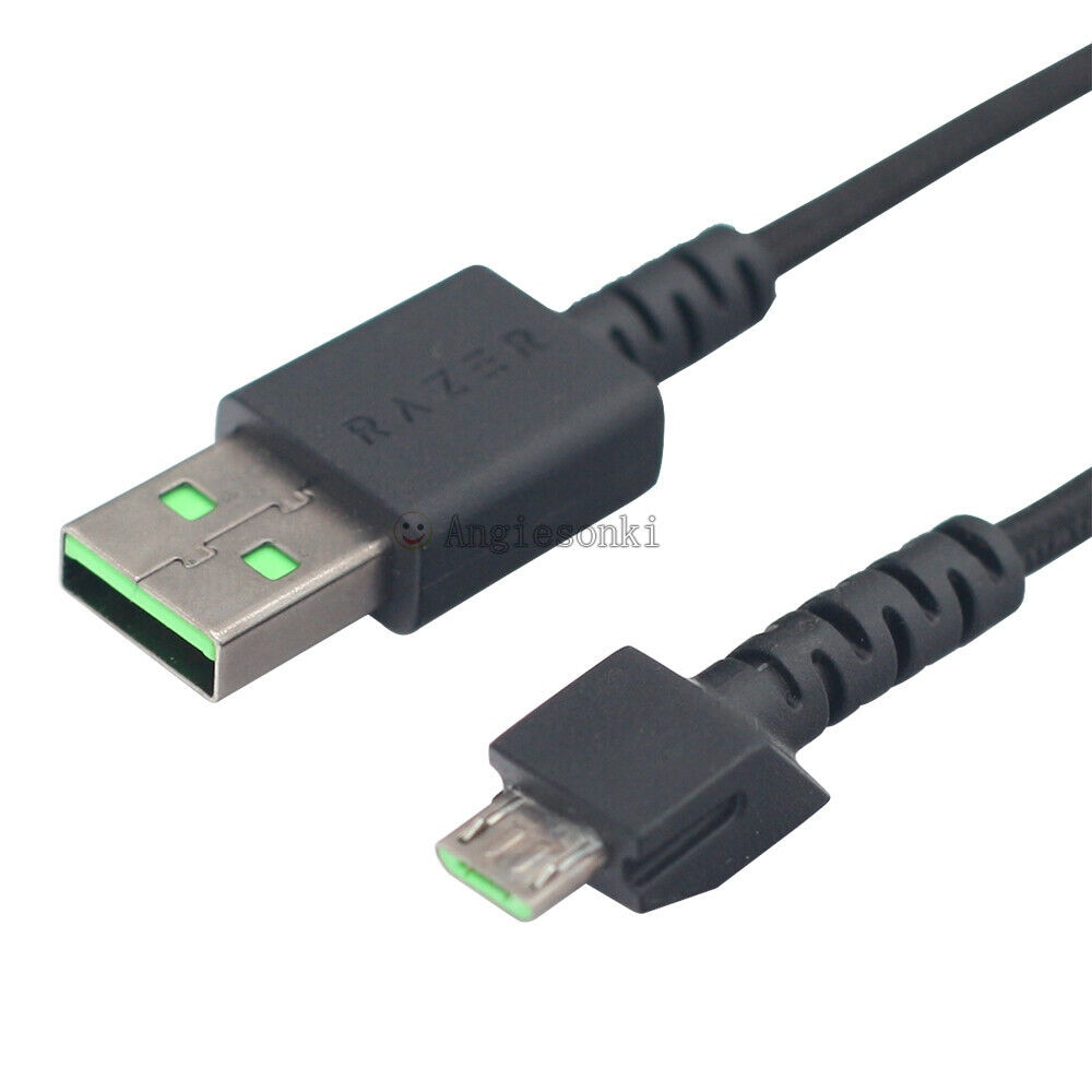 Micro USB wire data line charging cable for Razer Mamba Wireless Mouse