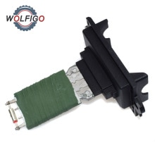 WOLFIGO Heater Blower Motor Fan Resistor Fits for CITROEN C2 JM C3 FC PEUGEOT 1007 KM 6441.Q7 6441Q7