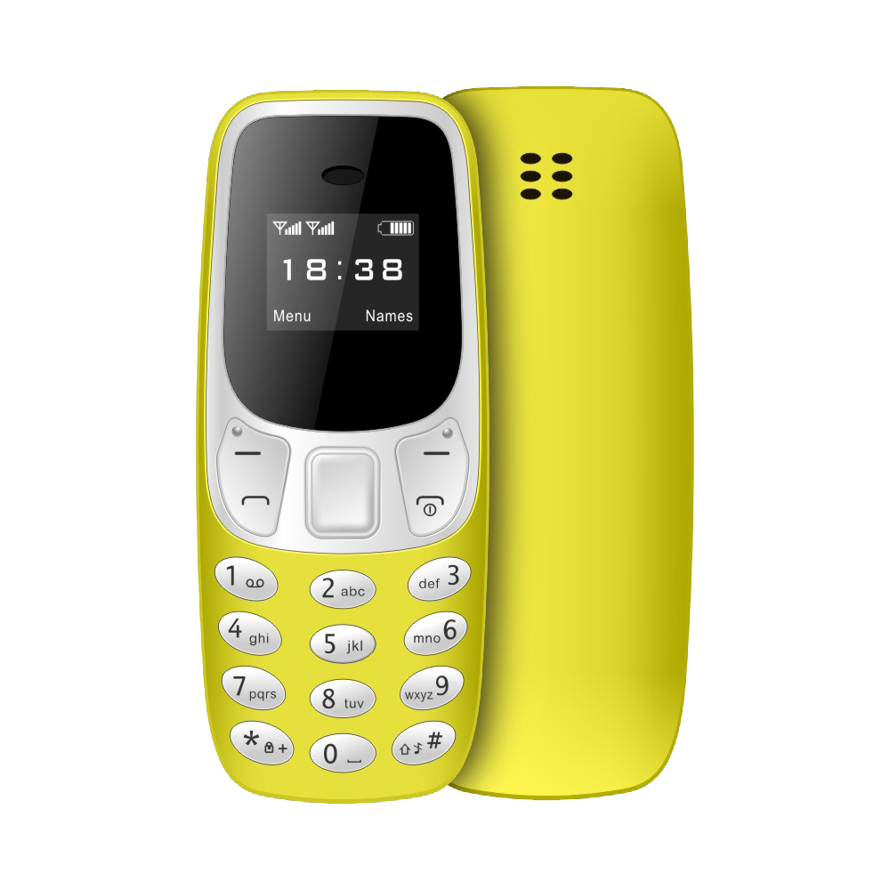 SERVO Kleine Mobiele Telefoon Bluetooth Dialer Magische stem Lage Straling Telefoongesprek Opname 2/3 SIM GSM Ontgrendeld Mini Mobiel: green