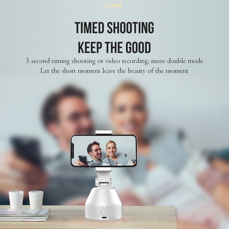 auto Viso Inseguimento accorto tiro Supporto 360 Del Telefono Rotativo del Giunto Cardanico per abitare Vlog di Registrazione video