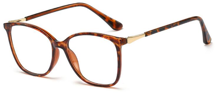Pearl white Glasses Frame Men Women Oculos De Grau Vintage Clear Lens Eyeglasses Reading Myopia Glasses Cat Eye Big Eyewear: C4 amber clear