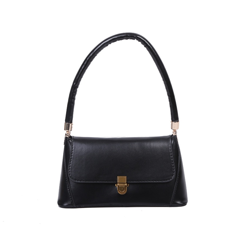 French bag female bag versatile texture shoulder messenger bag Korean version of the underarm bag