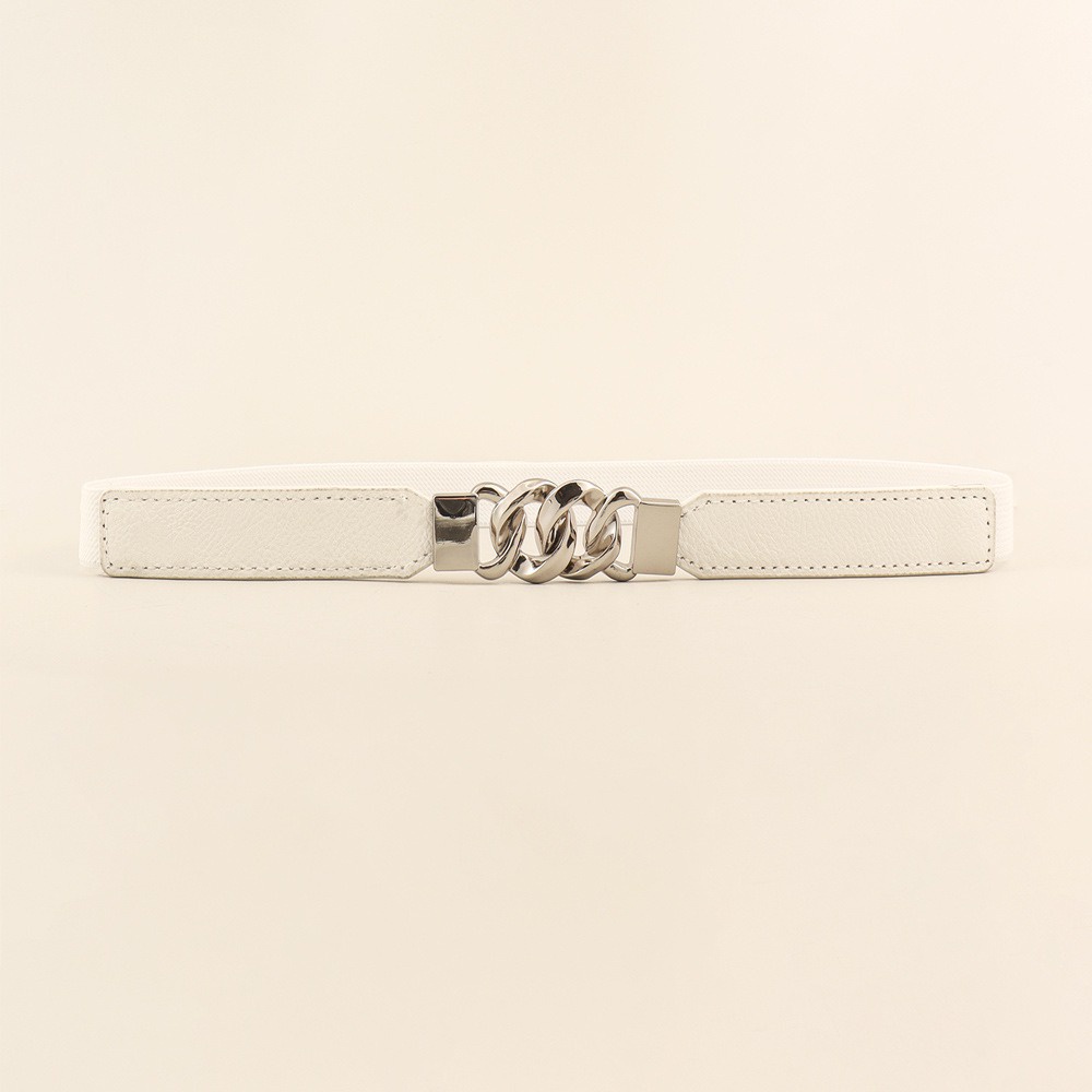 Dames Elastische Dunne Riem Taille Afdichting Met Jurk Trui Jas Veelzijdige Decoratieve Ins Riem Gm002