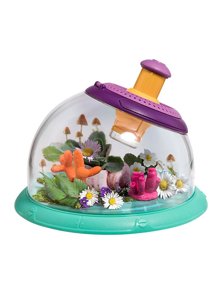 Small Pet Observation BoxHousehold Portable Small Fish Tank Plastic Transparent Insect Observation Box For Kids Children