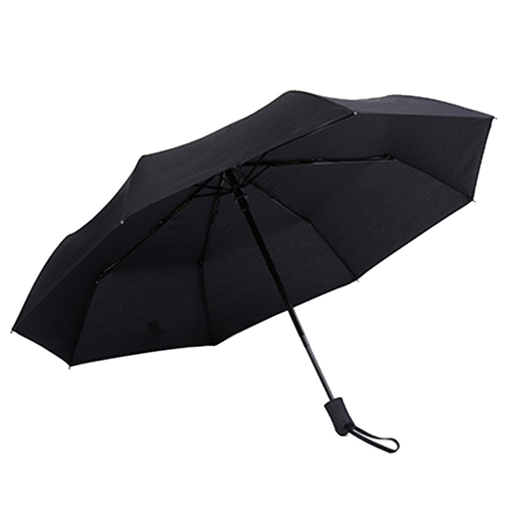 Pure Color Windproof Double Layer Invert Umbrellas Reverse Folding Umbrella Uv Protection Rainproof Raining Accessories Ombrello
