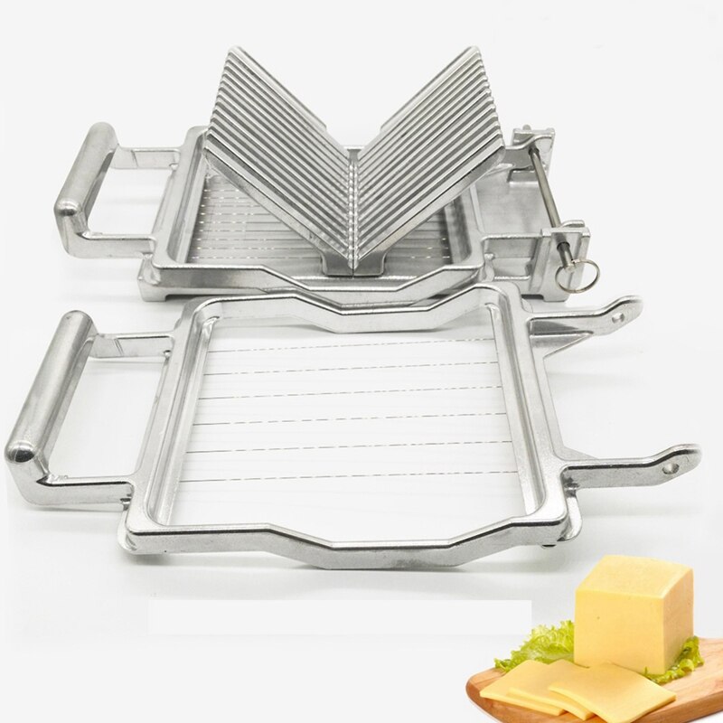 Stainless Steel Cheese Slicer Cutting Wire Butter Slicer Cutter Board Cutting Kitchen Tools