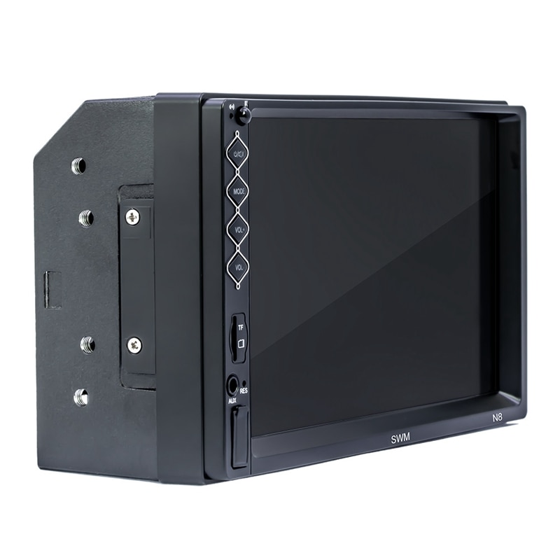 2 Din Auto Stereo, pantalla de contacto de 7 pulgadas, reproductor Multimedia para coche, reproductor MP5 en 7 colores, estéreo, soporte para Iphone XR Mirrorlink, identificador de llamadas,