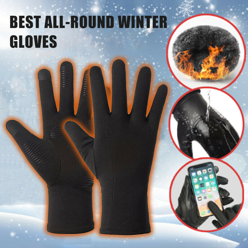 Efterår og vinter lynlås udendørs sport ridning handsker varm vindtæt vandtæt handsker touch screen handsker mænd og kvinder handsker