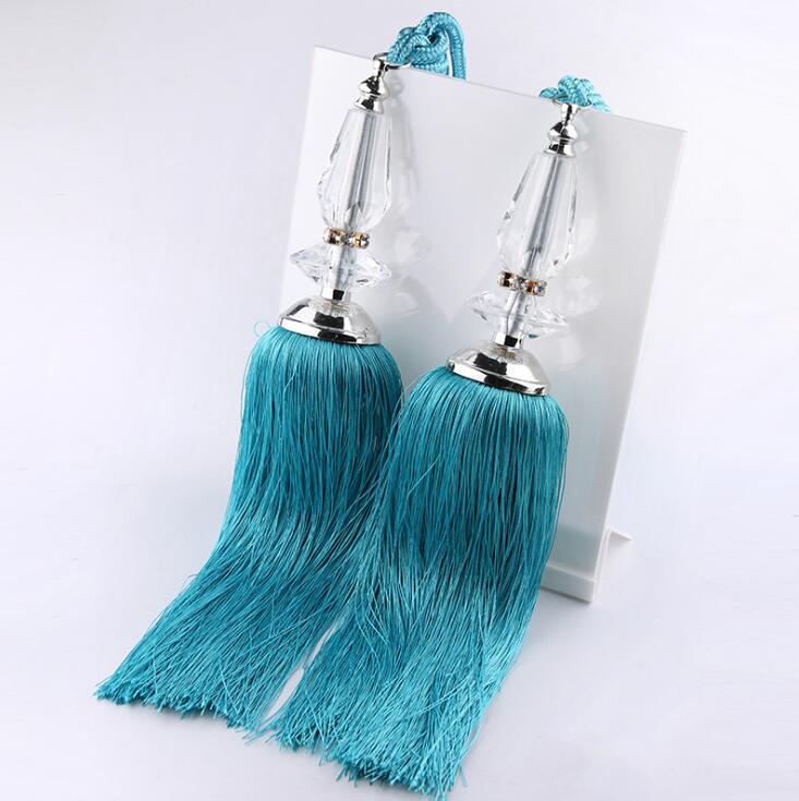 style curtain decoration accessories acrylic crystal hanging ball tassel bandage home textile decoration supplies: NO 1