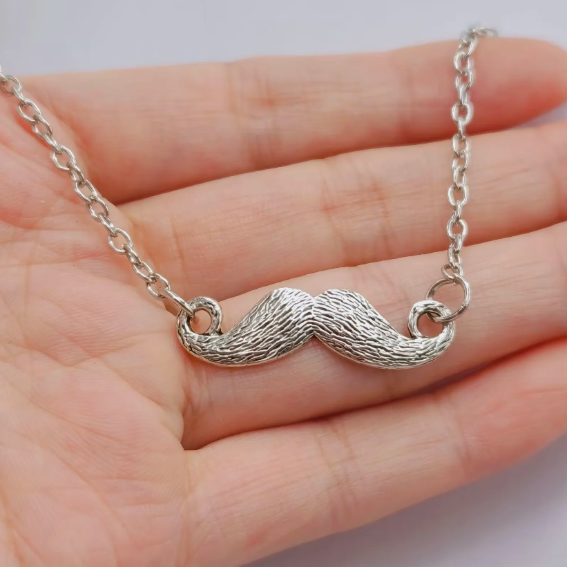 1 unids/lote, tijeras de barba Vintage a la , dijes, colgante, collar, amuleto de protección de buena suerte, joyería