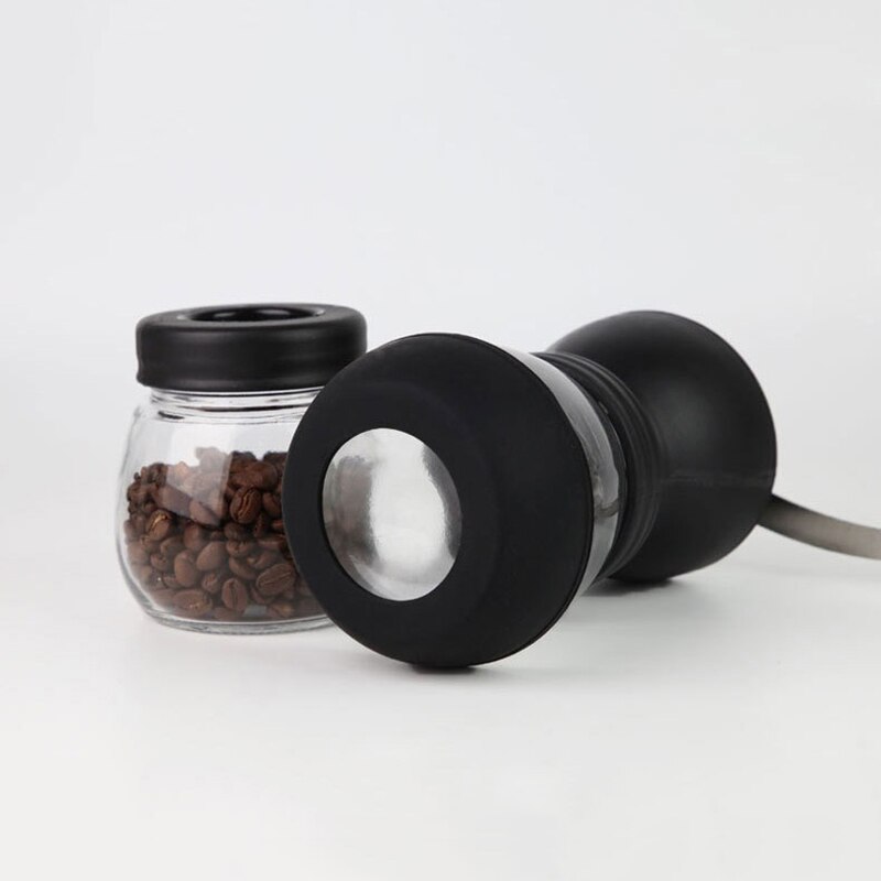 Manual Coffee Bean Grinder Adjustable Coarseness Ceramic Hand Held Mill Machine Easy Clean Kitchen Tool Grinders
