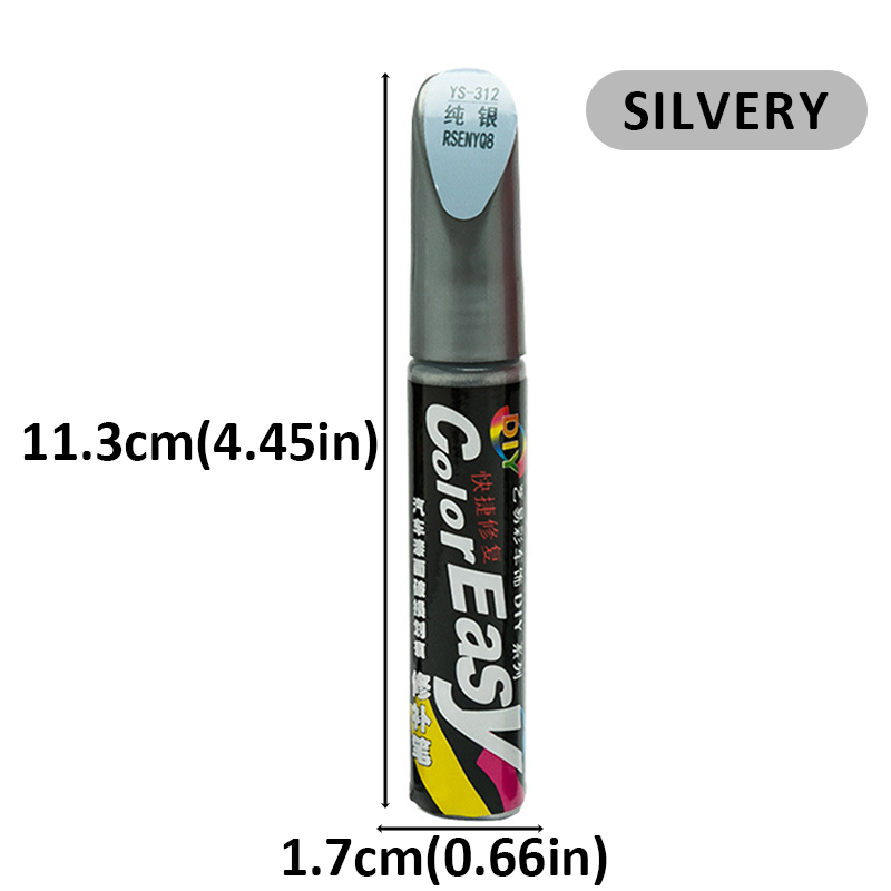 Car Care Graffiti Repair Pen,Car Paint Pen Paintbrush Repair Pen Remover Applicator For Car Scratch Repair Quick Easy: Orange