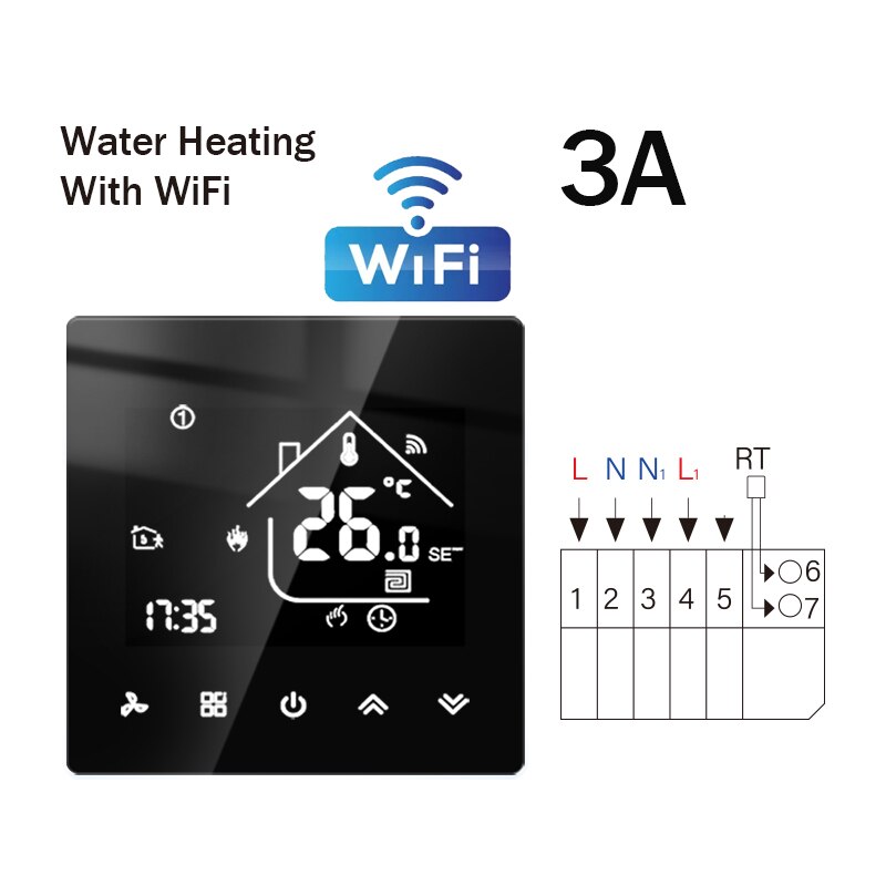 WiFi Thermostaat voor Elektrische Vloerverwarming Kopen
