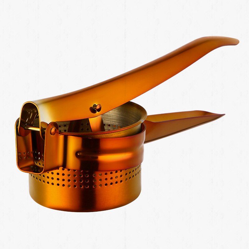 Kitchen Tools Potato Masher Ricer Maker Tool Stainless Steel Orange Lemon Juicer Hand Press Manual Fruit Pomegranate Squeezer: red A