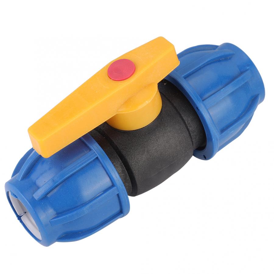 G3/4in 25mm Pipe Quick Connection Ball Valve PPR PE PVC Cold Pure Drinking Water Pipe Line Shutoff Valve Connection Fittings