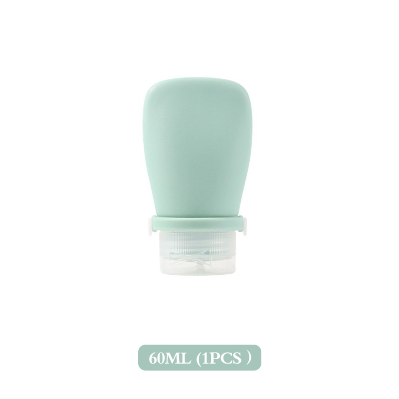 30/60/90ml Silicone Travel Bottles Leak Proof Squeezable Refillable Containers Cosmetic Tube for Lotion Soap Liquids Bottling: Burgundy