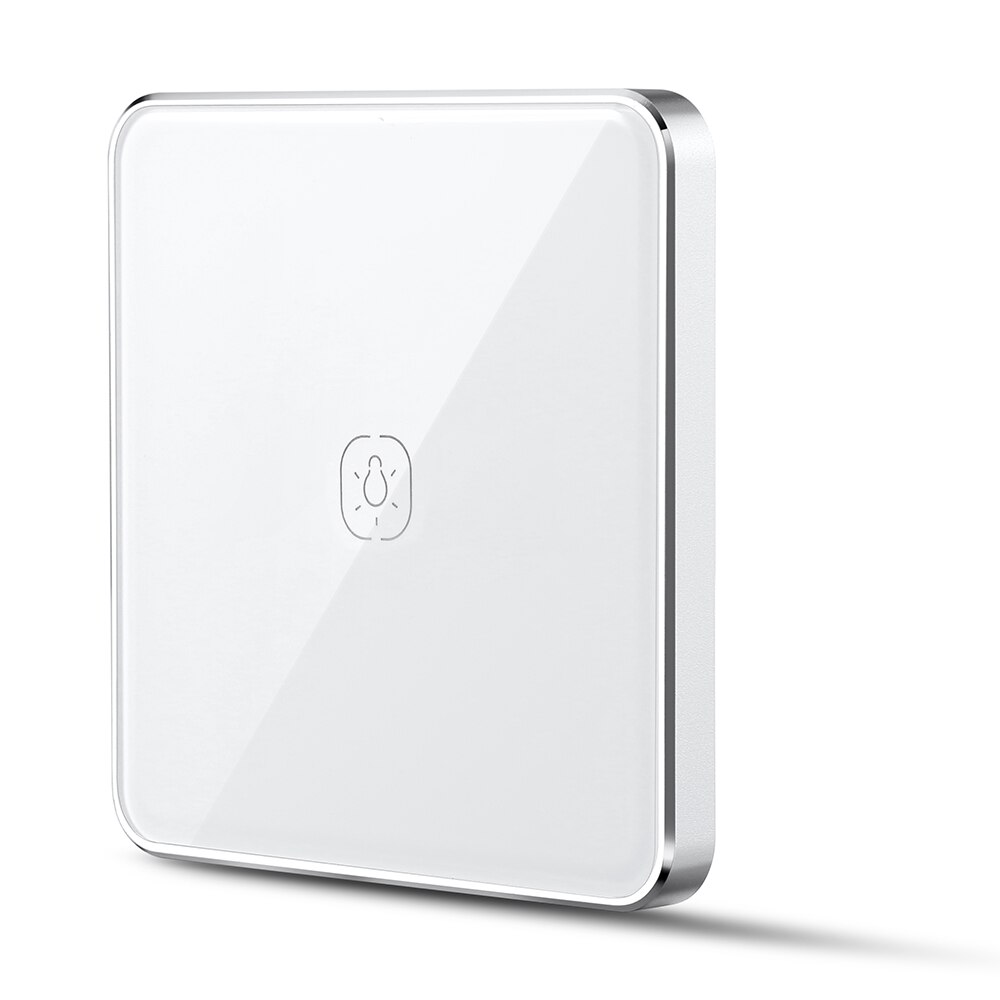 Tuya Zigbee Remote Switch Touch Sticker Control Wire Free One Two Three Gangs Work With Zigbee Hub 2mqtt: 1CH