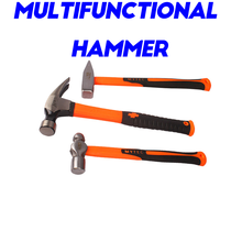 Hammer claw hammer one fitter's hammer multi-function hammer hammer round head small nail hammer woodworking tools household fla
