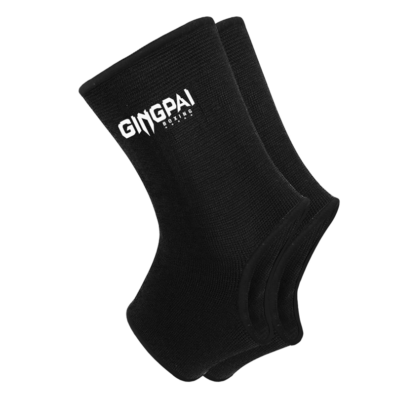 Tobilleras Muay Thai para hombres y mujeres, tobilleras de boxeo, soportes para pies Muay Thai para entrenamiento deportivo, Kickboxing, Sanda Sparring: L / Beige