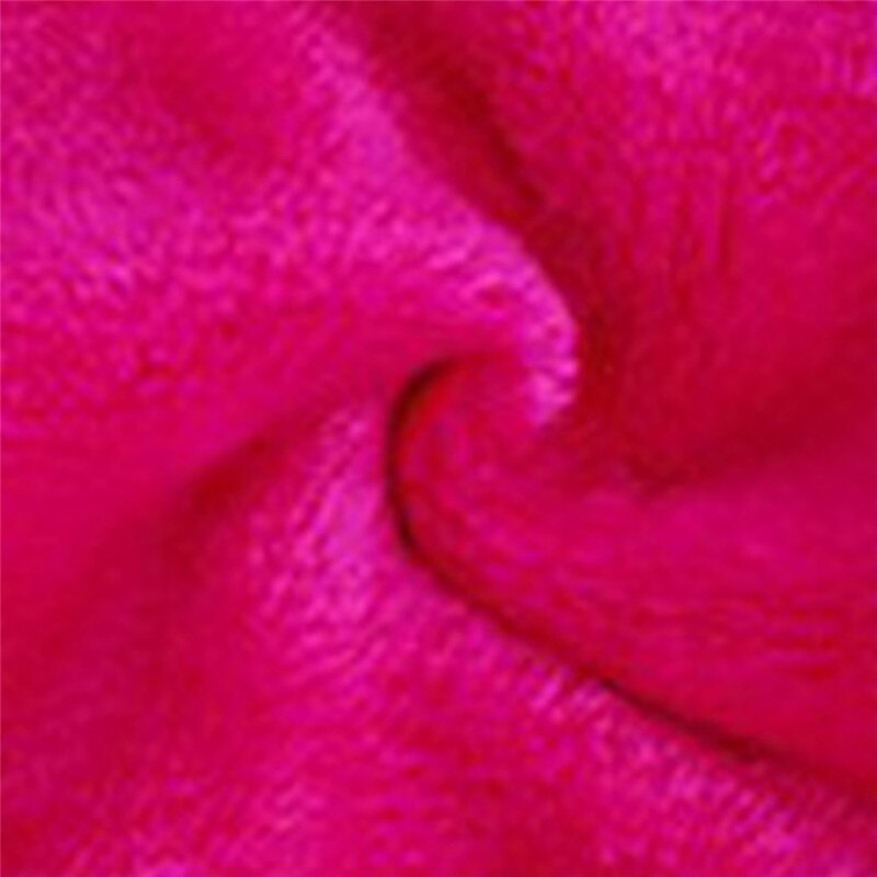 Microvezel make-up remover herbruikbare make-up handdoek remover doekjes geen reinigingsolie nodig beauty gezichtsreiniger tools: Rozenrood