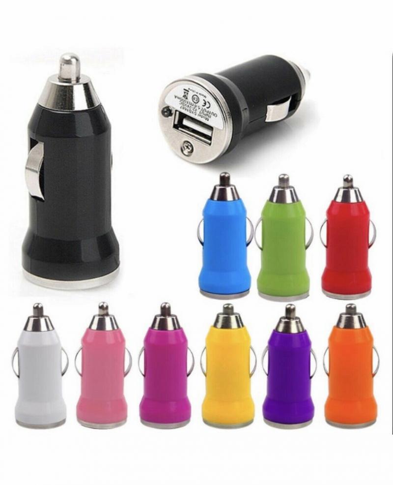 Car Charger Mini Dual USB 12v Lighter Socket Adapter plug fast charging Car usb