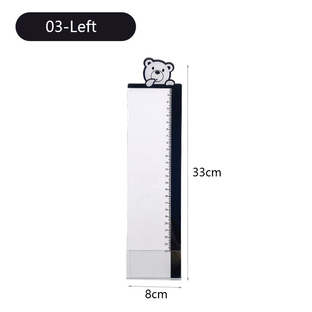 1PC Acrylic Monitor Message Memo Board For Sticky Notes Tabs Phones PC Screen Computer Monitors Side Panel Planner Ofice Holder: 03-Left