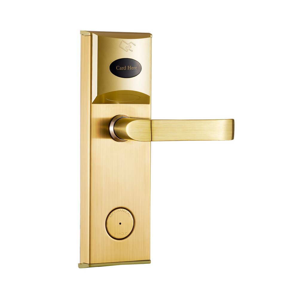 hotel door access system digital Electric intelligent Electronic hotel key card door lock Electronic RFID Card