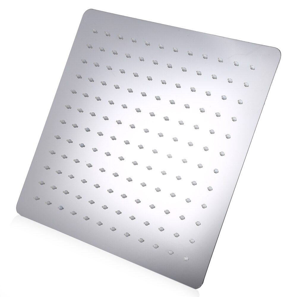 All Rainfall Shower Head Thin Square Stainless Steel Bath Sprayers Rainfall Shower Head Top Home Hotel Bathroom