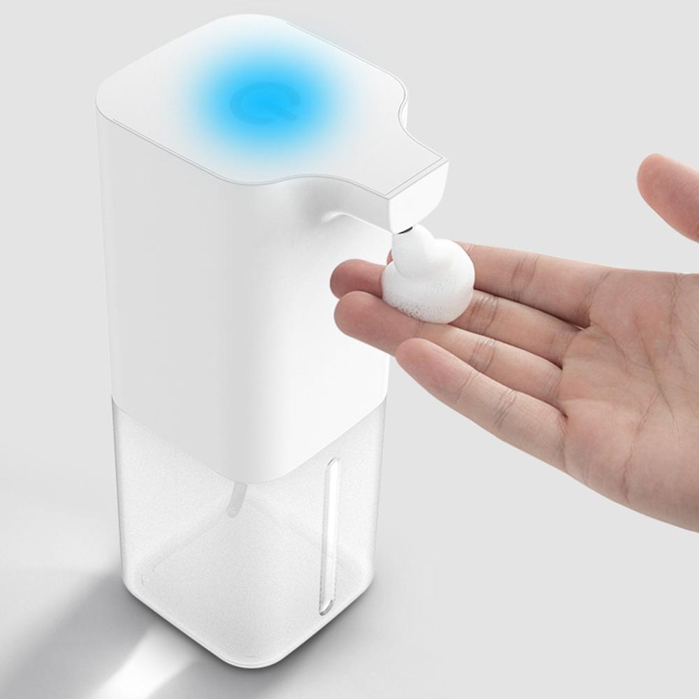 intelligent berøringsfri såpedispenser automatisk skummende smart sensor flytende såpedispensator til håndvask på badet kjøkken: Alternativ 5