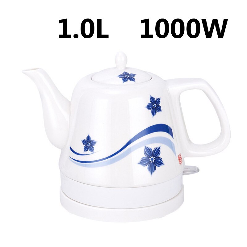 Elektrische Keramische Waterkoker Waterkoker Water Verwarming Apparaat Theepot Waterkoker Automatische Power Off 220V Eu Us Plug: 1.0L model A