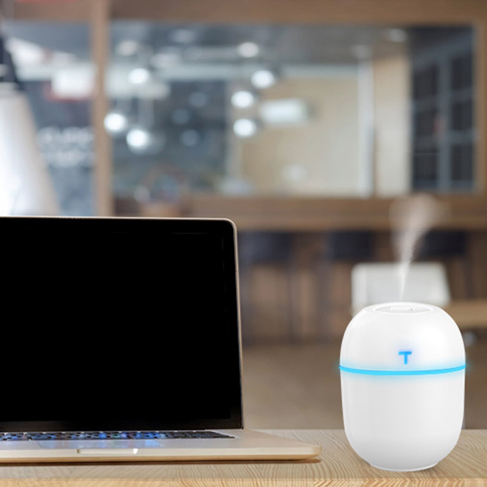 220ML Portable Mini Air Humidifier Home Office Car Desktop Cool Mist Diffuser