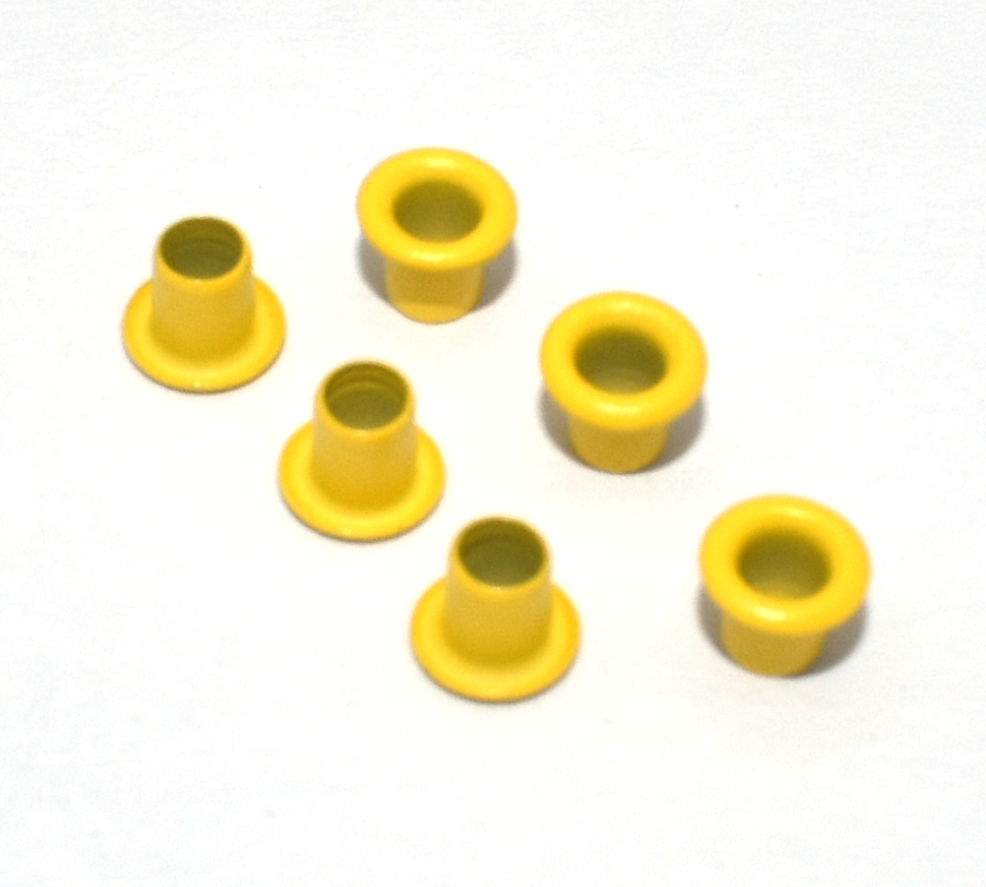 Yellow Eyelet Grommets 2mm Grommets Metal Eyelet with Washers for Leather Craft Shoes Bag Making Hardware DIY Accessories