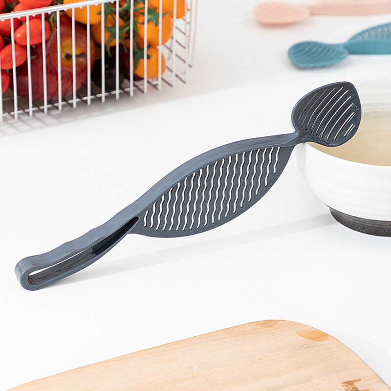 Ris vaskeskje avløp skader ikke håndvask ris sil husholdning multifunksjonell ris vaske børste rørepinne