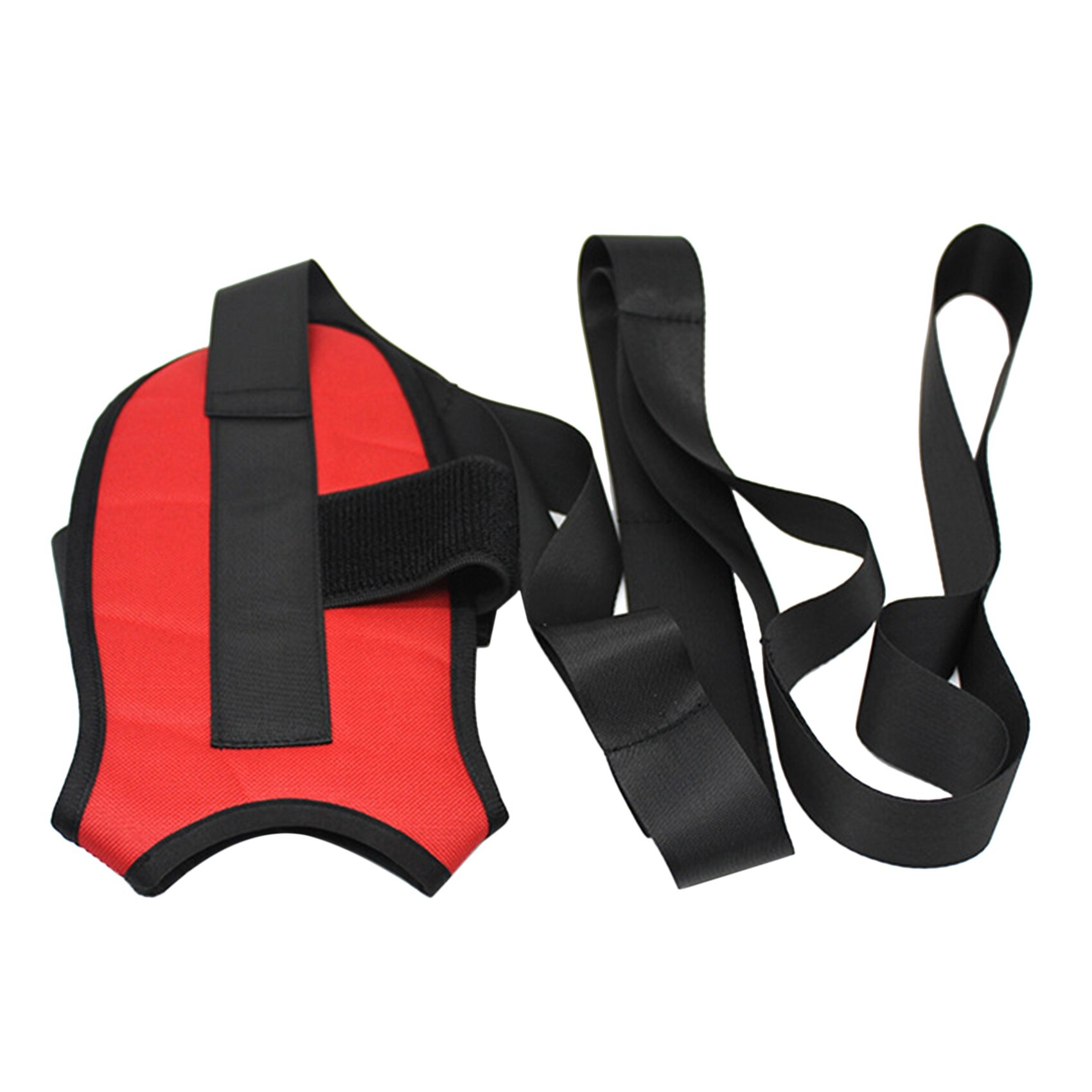 Yoga Stretch Strap Calf Leg Foot Flex Stretcher Stretching Stretching Strap for Physical Therapy Ligament Red