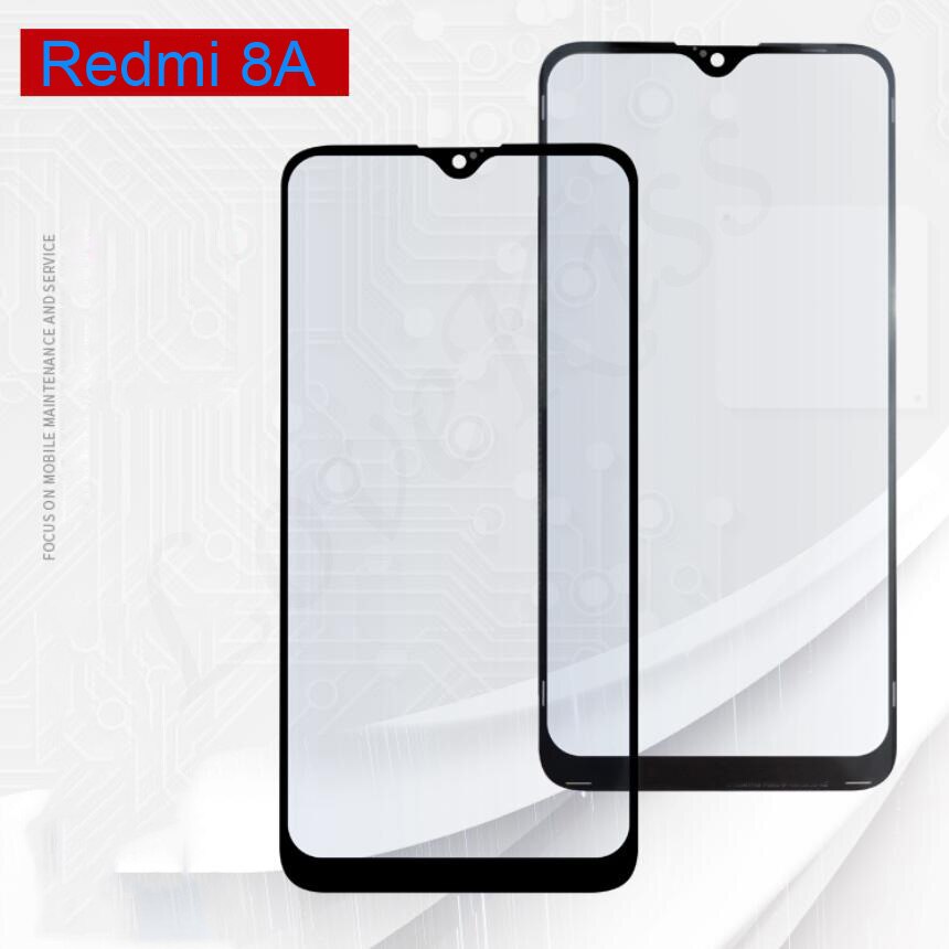 Front Panel For Xiaomi Mi 8 Lite SE Redmi 8 8A Note 8 Pro 8T Note8T Note8 Pro Touch Screen TP Glass Cover Not LCD Display Sensor