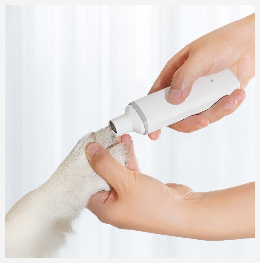 Pawbby Pet cat dog Electric Nail Polisher Portable Manicures Pets Scissors Nail Care Trimmer Low Noise Safety Cutter