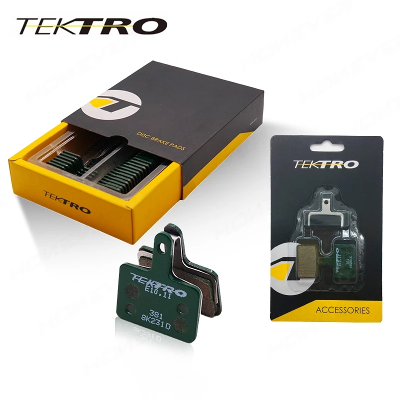 TEKTRO E10.11 MTB Fahrrad Scheibenbremsbeläge Harz Metall Pad für Shimano BR-M355 M375 M5395 M415 M475 M515 M525 MT200 Bremssysteme