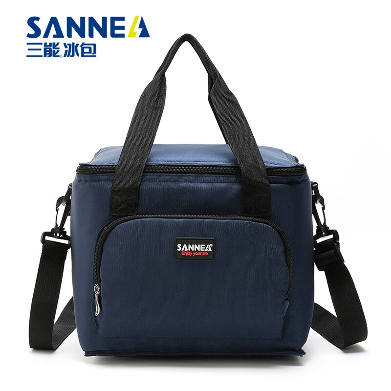 SANNE 2022 Kühltasche Thermische Tragbare Multifunktions Neue , , Thermische Lebensmittel Picknick Mittagessen Taschen für Frauen Tasche Isolierung: Marine Blau