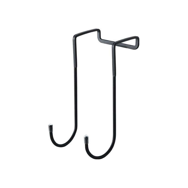 Douche Glazen Deur Handdoek Hanger Kast Deuren Terug Haken Bureaus Drawers Hangers Voor Keuken Badkamer Slaapkamer Organizer: GRIJS