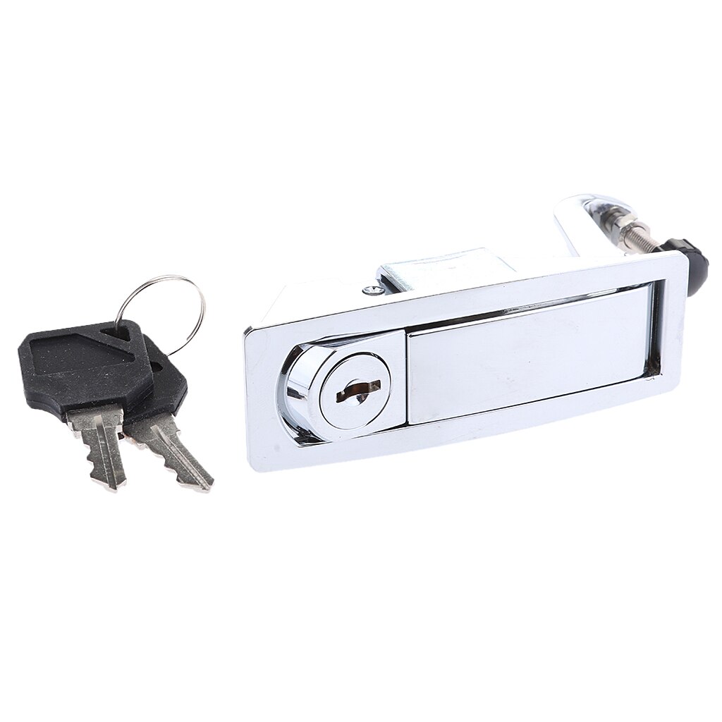 1 Pc Chrome Compressie Klink Lever Lock Voor Paardentrailer Trailers Locker Deuren