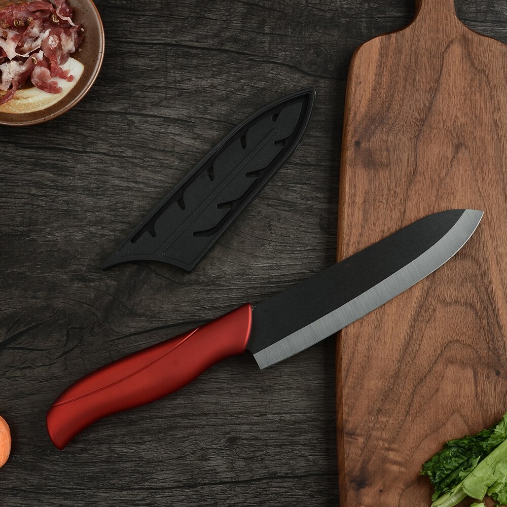 Keramik Messer 3 4 5 6 zoll Küchenmesser Set Peeler Zirkonia Schwarz Weiß Klinge Obst Koch Messer Vege Kochen werkzeug Stand Abdeckung Fall